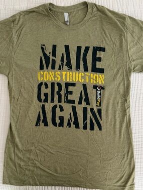 Lot of 12 - Brand New Next Level Apparel Olive Green Short Sleeve Tees